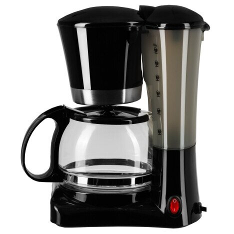 Filtru de cafea Hausberg HB-3650, 600 ml, 800 W, Negru